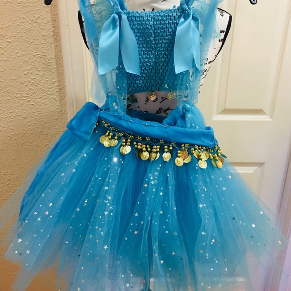PRINCESS JASMINE couture tutu skirt/top - Picture 4 of 7
